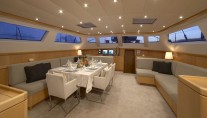 Sailing yacht Nephele -  Main salon